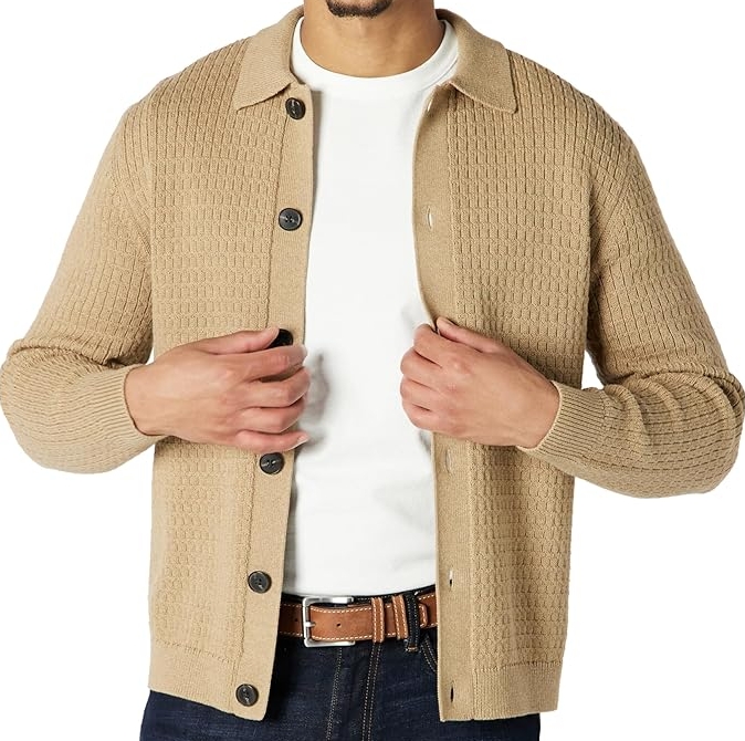Mens Cardigan Sweater